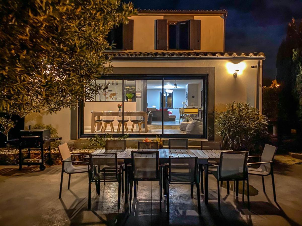 Carcalove - Pool, Billard & Jacuzzi - 10Pax Fonties-d'Aude Luaran gambar