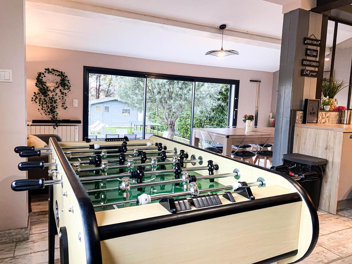 Carcalove - Pool, Billard & Jacuzzi - 10Pax Fonties-d'Aude Luaran gambar