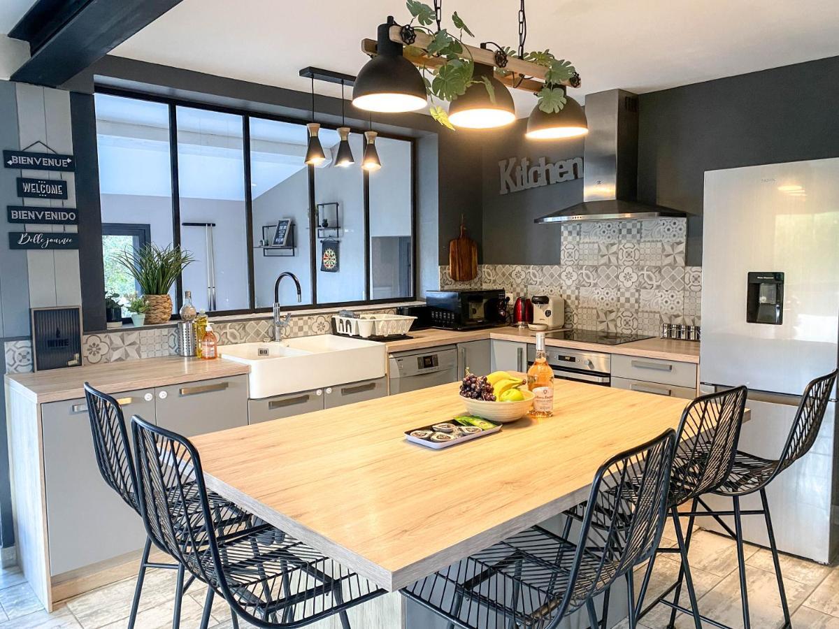 Carcalove - Pool, Billard & Jacuzzi - 10Pax Fonties-d'Aude Luaran gambar