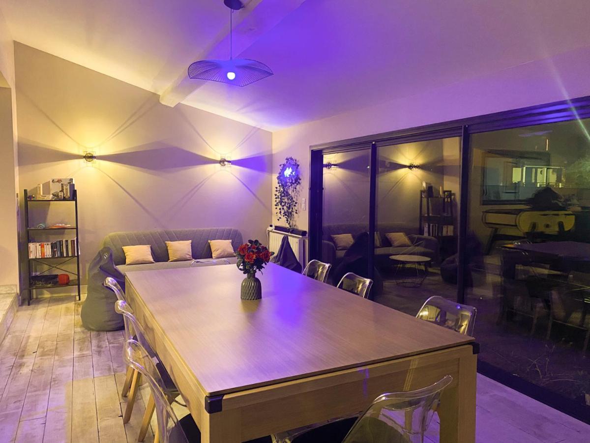 Carcalove - Pool, Billard & Jacuzzi - 10Pax Fonties-d'Aude Luaran gambar